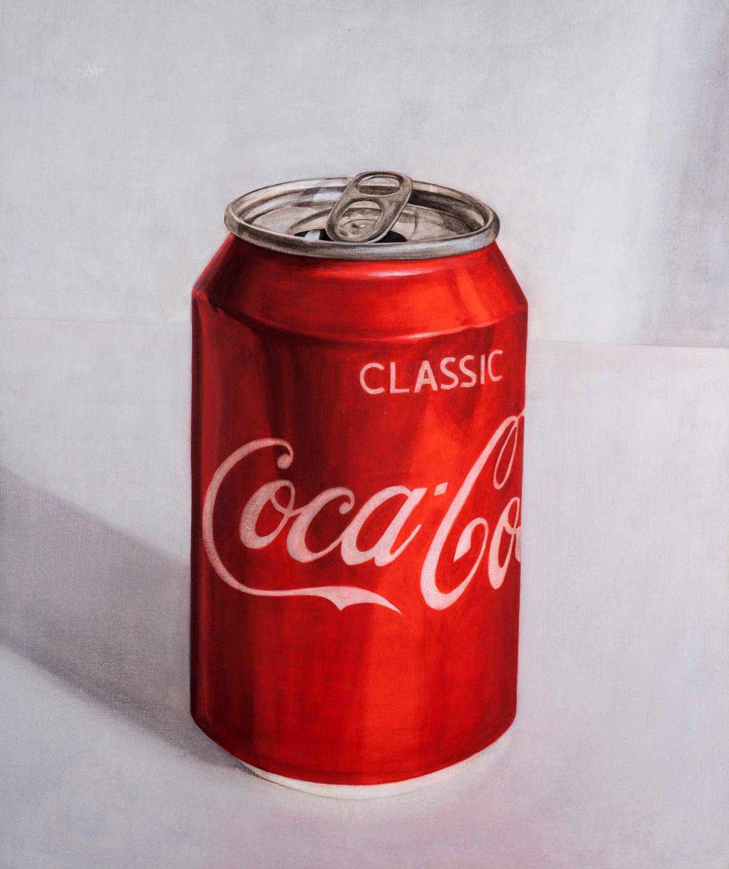 Classic Coca Co, 2018. Acryl auf Leinwand. 110 x 92 cm. Foto: Phillip Hiersemann